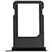 Slot Porta Sim Iphone 8 Nero - Adattatore Scheda Sim Di Ricambio - Foto miniatura 1