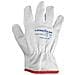 Guanti In Pelle Pieno Fiore E Crosta Mod. g016/10r Taglia 10 Bianco Lavoro - Foto miniatura 1