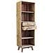 Pinus - Libreria Con 2 Cassetti E 4 Ripiani - Foto miniatura 4