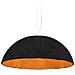 Lampada A Sospensione Nera E Oro Ø70 Cm E27 - Foto miniatura 1