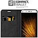 Custodia Compatibile Con Xiaomi Mi 5 In Bruno Caffè - Coperchio Protettiva Con Chiusura Magnetica, Funzione Stand E Tasca Per Le Carte - Foto miniatura 2