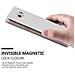 Custodia Compatibile Con Samsung Galaxy A5 2015 In Classy Argento - Coperchio Protettiva Con Chiusura Magnetica, Funzione Stand E Tasca Per Le Carte - Foto miniatura 9