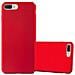 Custodia Compatibile Con Apple Iphone 8 Plus / Iphone 7 Plus / Iphone 7s Plus In Rosso Metallo - Hard Case Coperchio Protettivo In Look Metallico Contro I Graffi E Gli Urti - Foto miniatura 3