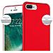 Custodia Compatibile Con Apple Iphone 8 Plus / Iphone 7 Plus / Iphone 7s Plus In Rosso Metallo - Hard Case Coperchio Protettivo In Look Metallico Contro I Graffi E Gli Urti - Foto miniatura 7