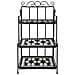 Scaffale Metallico Mosaico, A 3 Ripiani - Nero / bianco - Foto miniatura 6