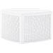 Tavolino Bianco 54x54x36,5 Cm In Plastica - Foto miniatura 1
