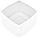 Tavolino Bianco 54x54x36,5 Cm In Plastica - Foto miniatura 5