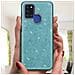 Cover Samsung Galaxy A21s Semi-rigida Con Paillette Amovibili Blu - Foto miniatura 4