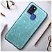 Cover Samsung Galaxy A21s Semi-rigida Con Paillette Amovibili Blu - Foto miniatura 7