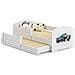 Luk Ii 160x80 Letto Matrimoniale Per Bambini Police - Foto miniatura 1