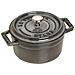 Cocotte in Ghisa con Coperchio Diametro 10 cm Colore Grigio - Linea La Cocotte - Foto miniatura 1