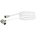 Minid@ t - F-quick, M / m, 3 M Cavo Coassiale Bianco - Foto miniatura 1