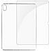 Cover Silicone Ipad A16 / 10.9 2022 Trasparente + Vetro Temperato 9h Trasparente - Foto miniatura 1