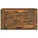 Scarpiera A Muro Rovere Fumo 70x35x38 Cm Legno Massello Pino - Foto miniatura 8