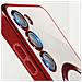 Cover Magsafe Per Samsung S23 Plus Con Protezione Fotocamera Trasparente / Rosso - Foto miniatura 4