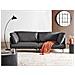 Divano 3 Posti Revsnes Pelle Sintetica Nero - Foto miniatura 1