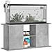 Supporto Acquario 121x41x58 cm Legno Multistrato Grigio Cemento - Foto miniatura 3