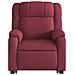 Poltrona Alzapersona Reclinabile Rosso Vino in Tessuto - Foto miniatura 9