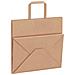 Sacchetti di Carta 250 pz con Manici Marrone 26x17x25 cm - Foto miniatura 9