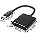 Adattatore Multifunzione 2 In 1 Kt+27w: Audio, Ricarica E Ascolto Per Dispositivi Type-c - Foto miniatura 2