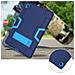 Custodia Per Samsung Galaxy Tab A 10.1"" Armored Con Supporto Blu - Foto miniatura 2