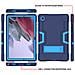 Custodia Per Samsung Galaxy Tab A 10.1"" Armored Con Supporto Blu - Foto miniatura 3