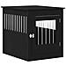 Mobile per cuccia per cani Rovere Nero 80x64,5x71 cm in legno ingegnerizzato - Foto miniatura 1