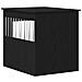 Mobile per cuccia per cani Rovere Nero 80x64,5x71 cm in legno ingegnerizzato - Foto miniatura 8