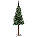 Albero di Natale snodato con 150 LED con supporto Verde 150 cm - Foto miniatura 3