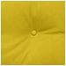 Cuscino per Schiena Giallo 140 x 24 x 50 cm Velluto - Foto miniatura 8