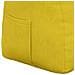 Cuscino per Schiena Giallo 140 x 24 x 50 cm Velluto - Foto miniatura 9