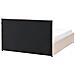Letto Contenitore Bouclé Massognes 140 X 200 Cm Beige - Foto miniatura 7