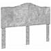 Letto con Contenitore con testiera Grigio cemento 150 x 200 cm - Foto miniatura 7