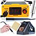 Stazione Saldante T12 Orange Akbash T12oas Electric Pro + Hot-air 858d Set 3 Ugelli - 75w, 200-450°c, 700w, 100-500°c - Foto miniatura 4