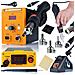 Stazione Saldante T12 Orange Akbash T12oas Electric Pro + Hot-air 858d Set 3 Ugelli - 75w, 200-450°c, 700w, 100-500°c - Foto miniatura 1