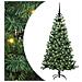 Albero di Natale con 150 LED con supporto Verde 120 cm PVC - Foto miniatura 1