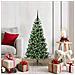 Albero di Natale con 150 LED con supporto Verde 120 cm PVC - Foto miniatura 2