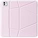 Cover per iPad Pro 11 (2024) - Pelle /PU, Rosa - Foto miniatura 1