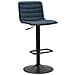 Set Di 2 Sgabelli Alti Vkh445-nero-metallo-43x49,5x85,5 Cm - Foto miniatura 1