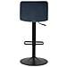 Set Di 2 Sgabelli Alti Vkh445-nero-metallo-43x49,5x85,5 Cm - Foto miniatura 5