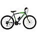 Bici Da Uomo Mountain Bike Misura 26 Bicicletta Mtb Nevada Nv26 Cambio 18v - 55 Titanio Verde Fluo Opaco - Foto miniatura 1