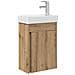 Mobile bagno con rubinetto Rovere Artigianale - Foto miniatura 1