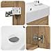 Mobile bagno con rubinetto Rovere Artigianale - Foto miniatura 8