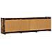 Mobile TV 168 x 33 x 47 cm Rovere Fumo Legno ingegnerizzato - Foto miniatura 6