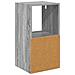 Comodino Grigio Sonoma 35 x 32 x 68,5 cm Legno multistrato - Foto miniatura 8