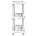 Unità di scaffalatura 3 livelli 100 x 40 x 96 cm PP Bianco - Foto miniatura 6