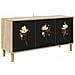 Mobile TV BREMEN 102 x 33 x 50 cm Sonoma Legno ingegnerizzato - Foto miniatura 1
