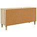 Mobile TV BREMEN 102 x 33 x 50 cm Sonoma Legno ingegnerizzato - Foto miniatura 5
