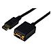 Cavo Adattatore Displayport Dp Maschio - Vga 15 Poli Femmina Cm 15 - Foto miniatura 1
