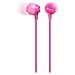 Auricolari con Microfono Cablato Mdr-ex15ap Colore Rosa - Foto miniatura 3